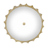 4 - Light 24'' Shaded Drum Flush Mount