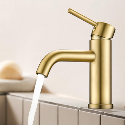 Modern Single Handle Bathroom Sink Faucet