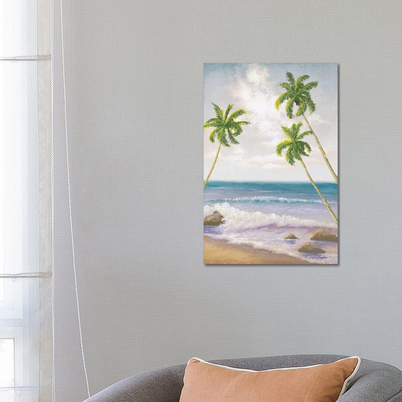 Atlantic Seaside 1 Piece Wrapped Canvas Wall Art, 66.04 cm H x 45.72 cm W