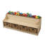 Banc de lecture naturel avec rangement Childcraft