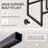 Upholstered Low Back Counter Stool with Thickened Metal Frame for Kitchen Island-1138928459-1139113603-1138928463
