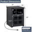Table de bout ferme 24 po avec station de charge rustique 24 po-1562905252-1562905251