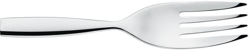 Dressed Stainless Steel Serving Fork