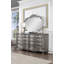 Commode, finition platine antique