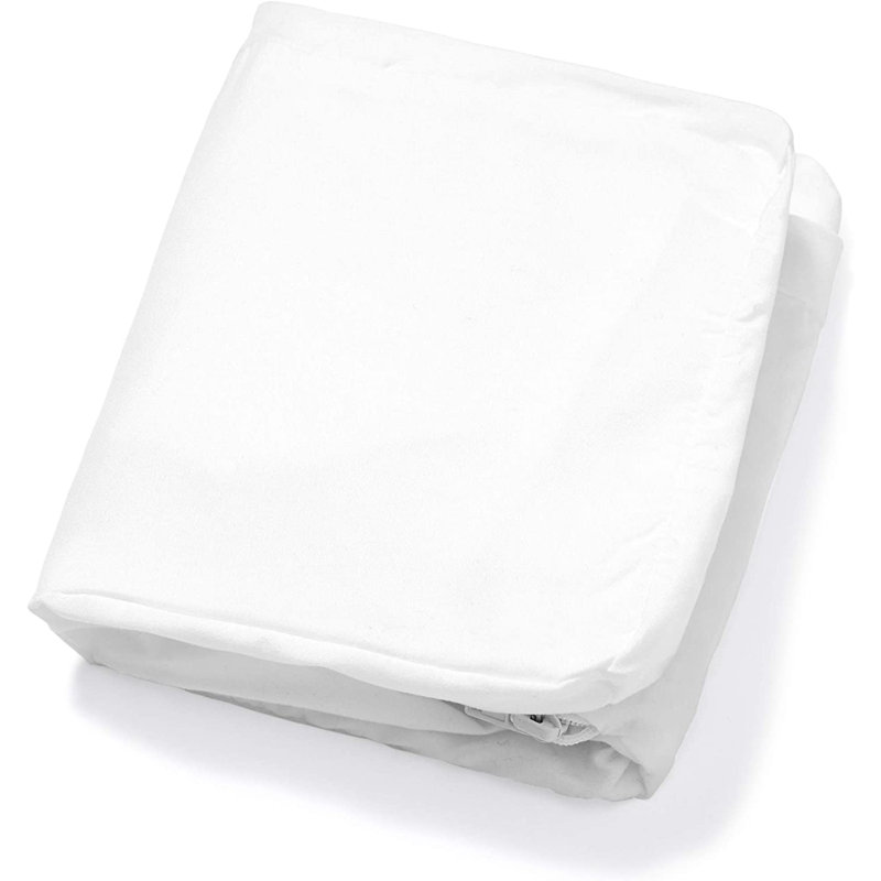 U Sleep Pillow Designed for Side Sleepers and Neck Pain Relief With Cover Included, 21" H x 14" W X 7" D, White
