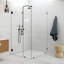 78" H Pivot Frameless Shower Door-1069669376