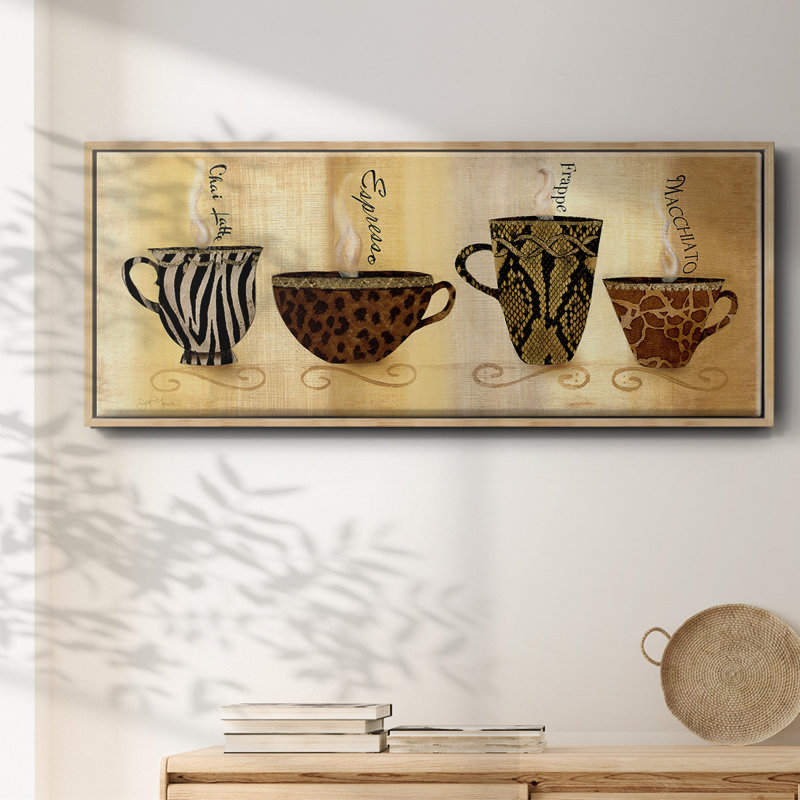 Café Exotica I- Framed Canvas