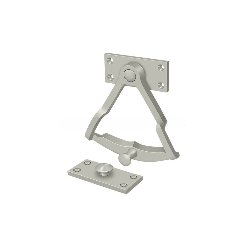 Latch/Catch/Bolt, Brushed Nickel