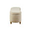 Banc de rangement rembourré