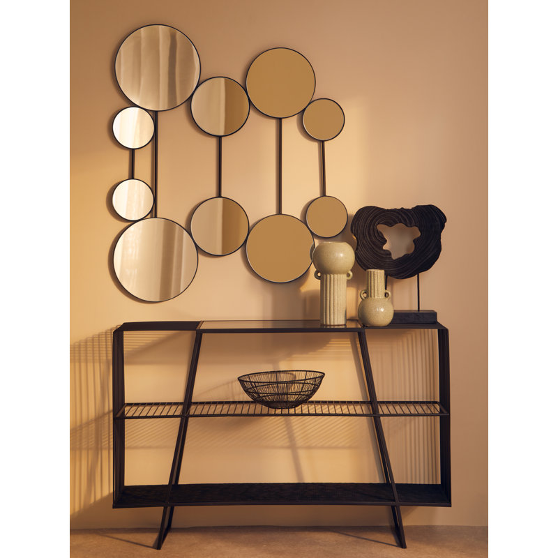 Demartino 120cm Glass Top Console Table