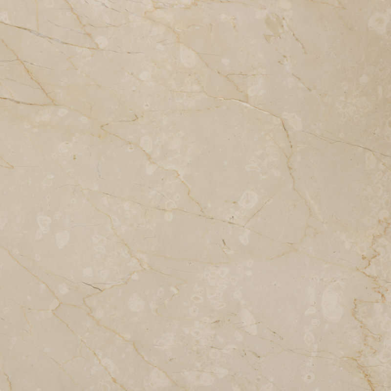 Poli Marble End Table, Cream Marble