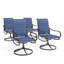 Fauteuil d'extérieur rembourré Nako
