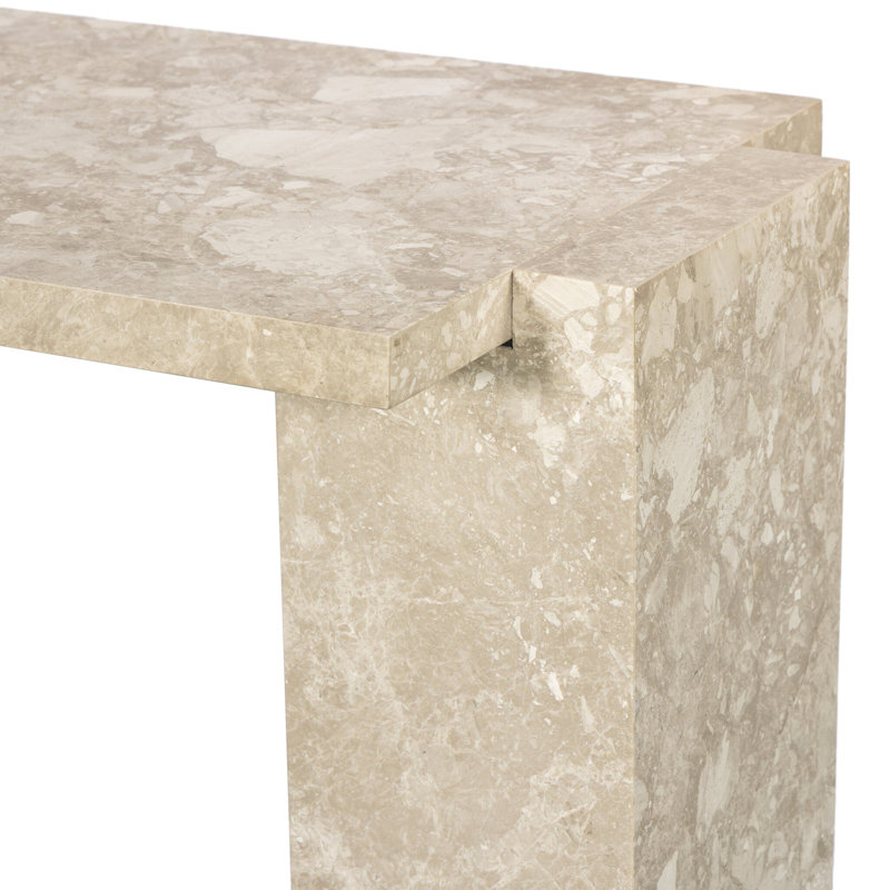 Romano 73'' W Marble Console Table