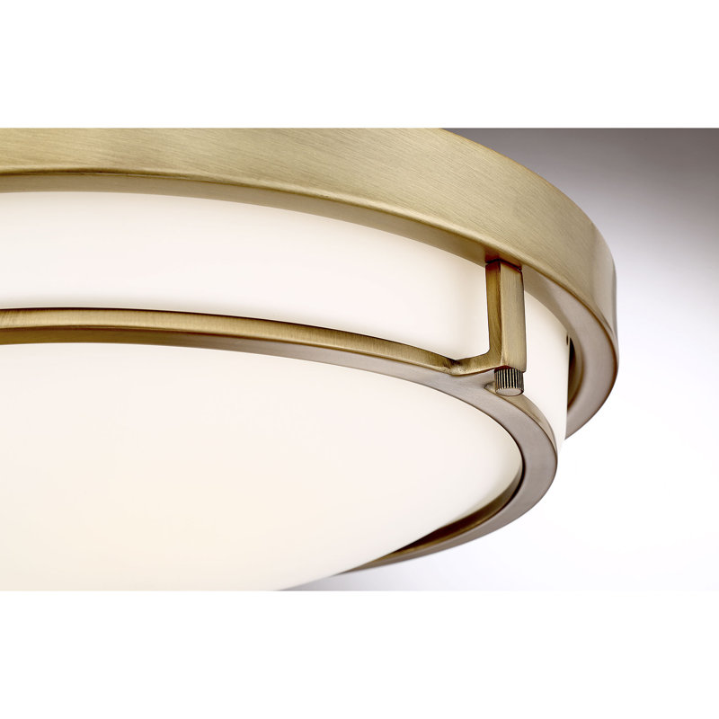 Romilda 13" W 2-Light Dimmable Flush Mount