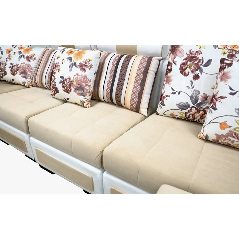Anceline Upholstered U-Shaped Sectional Reversible