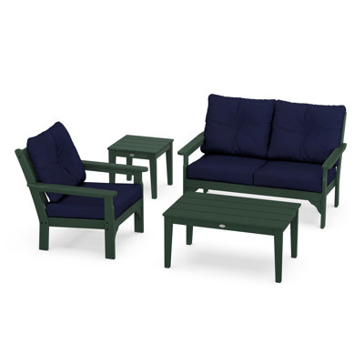 Vineyard 4-Piece Deep Seating Set