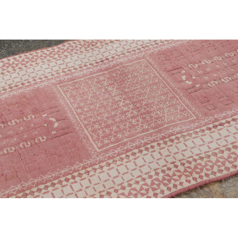 Antique One-of-a-Kind 3'9" X 6'4" Area Rug