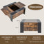 Nadila Coffee Table with Storage-588705091