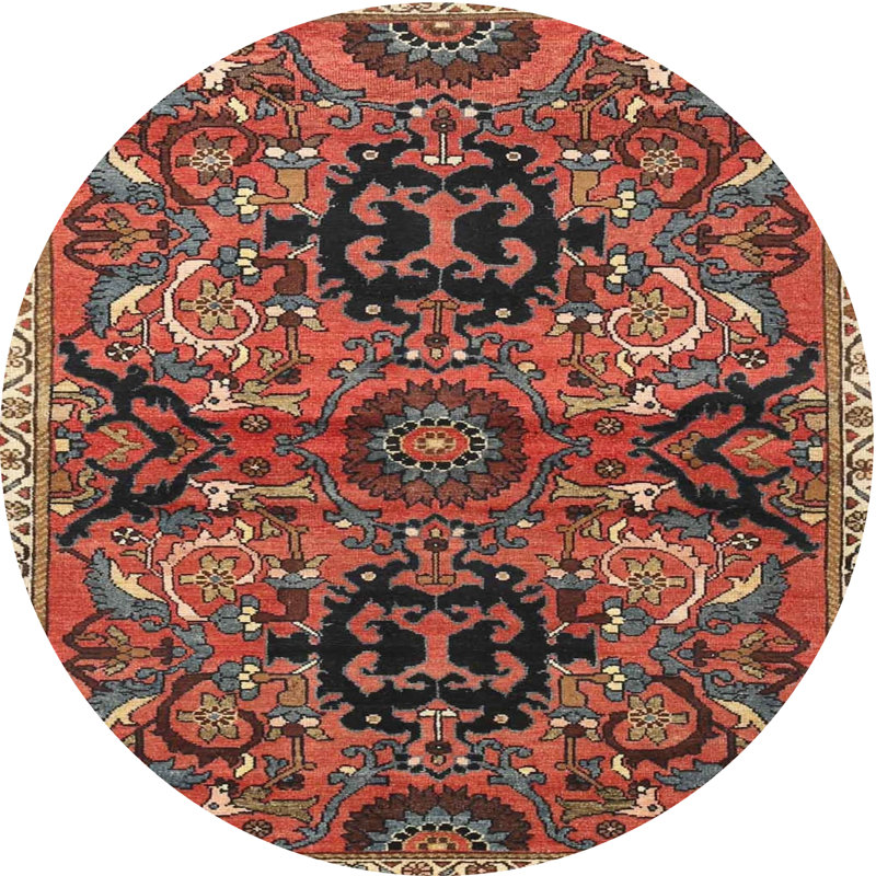 Oriental Indoor Rug, Round 8'