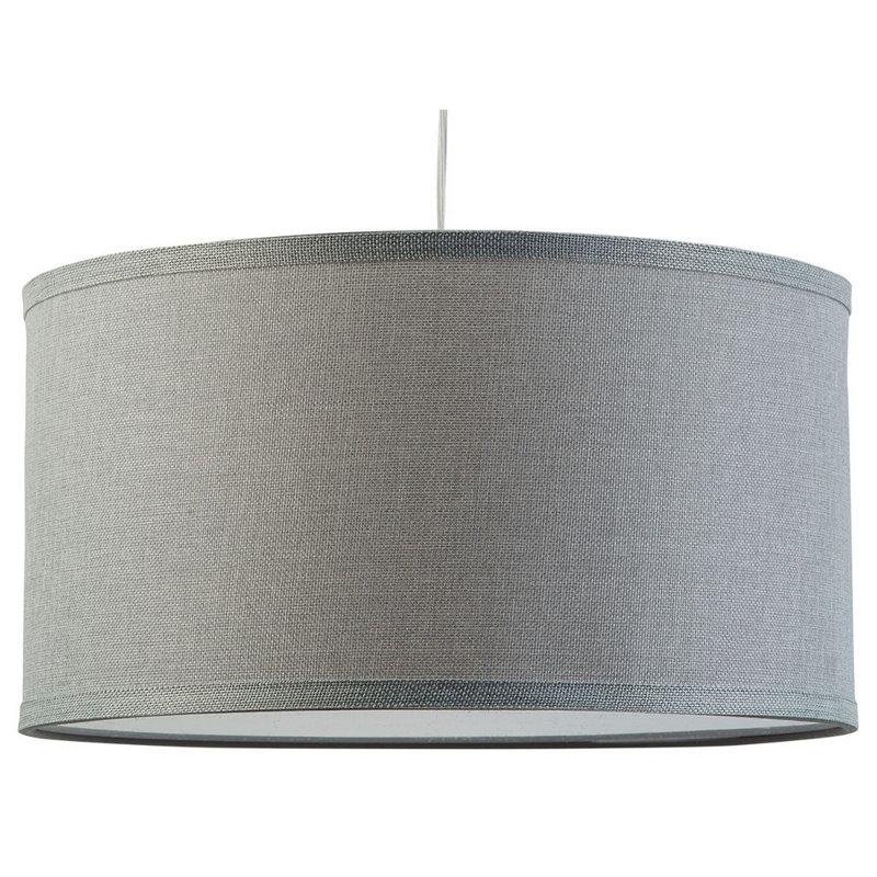 Kluge 1 - Light Single Pendant, Heather Gray