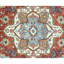 Hand Knotted Wool Area Rug in Red-275504896