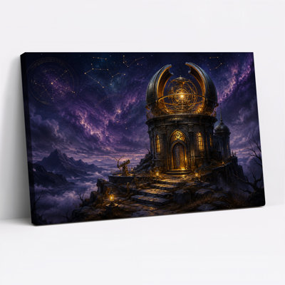 Impression sur toile, "Fantaisie" avec Halloween