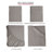 Lux Decor 6-Piece Ultra-Soft Microfiber Sheet Set Deep Pocket Fitted Sheet, Wrinkle & Fade-Resistant, Hotel Quality Bedding-1581428034-1581428045