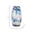 Hand-Blown Glass Vase with Elegant Swirl Design-89107417