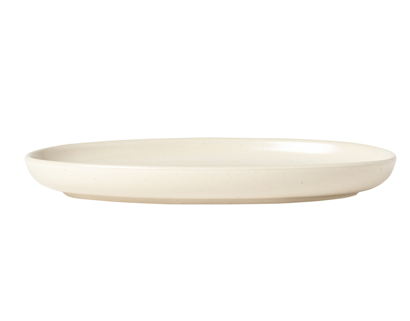 Pacifica Oval Platter, Vanilla