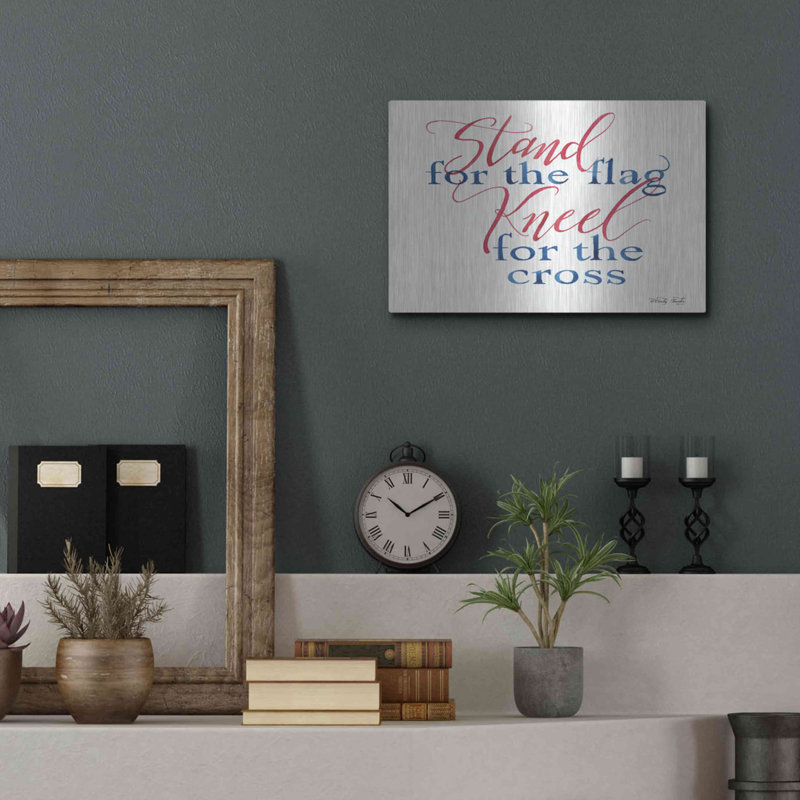 «Stand For The Flag» par Cindy Jacobs, H 12 po x l 16 po