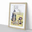 Teenage Boy & Girl by Harunobu Suzuki - Picture Frame Art Print-55640498-55640500