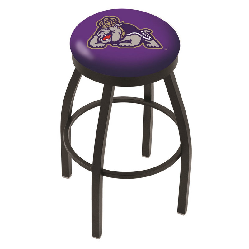 Tabouret tournant 36 "NCAA, James Madison, Noir