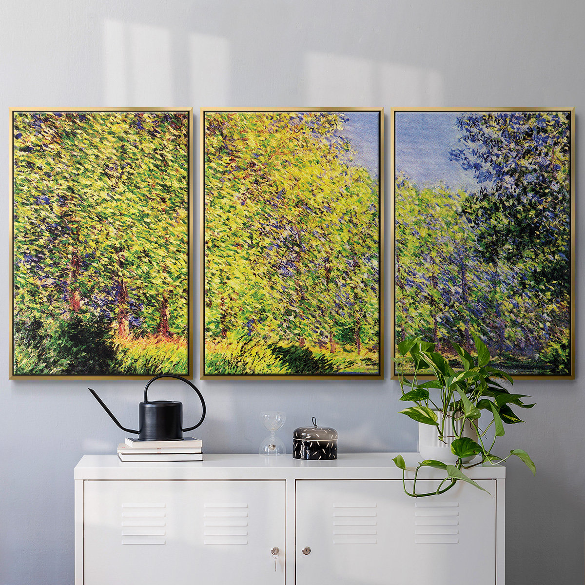 Millwood Pines Monet - Multi Piece Framed Canvas_616MONETC - Wayfair Canada