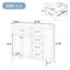 Ensemble de meuble-lavabo simple 35,98 po Joannes-99517933