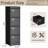 4 Drawer Vertical Metal File Cabinet With Lock, Durable And Spacious Storage For Home And Office Use, Supports Letter/A4/Legal Files