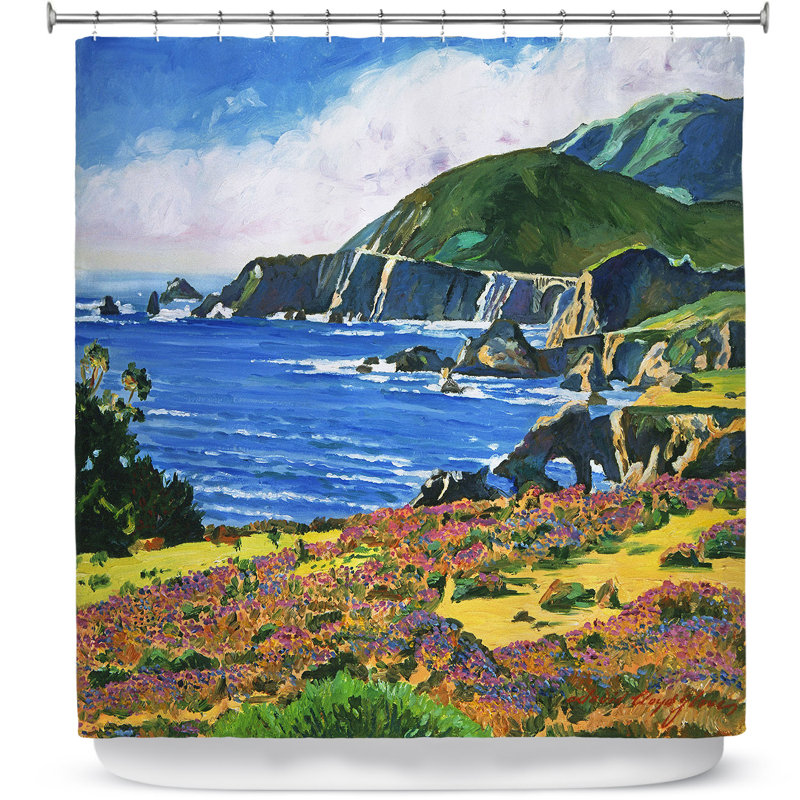 Rideau de douche simple big sur 2