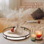 Plateau décoratif Plateau de service circulaire avec poignée en métal-1299136960
