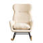 Chaise berçante moderne avec dossier haut