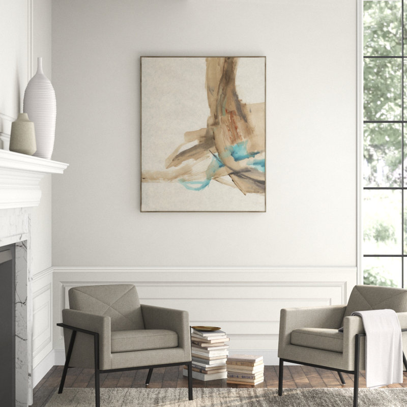 Expansion II Print by Giselle Kelly, 51.5" H x 41.5" W x 1.5" D, Image Brush Gel