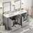 60" Bathroom Vanity Set with Double Vanities (Separate)-563576394