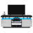 Giess TV Stand for TVs up to 70'', Gaming Entertainment Center with Outlets and LED Lights-708163164