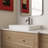 DeerValley 23.82" L x 18.9" W x 6.69" H White Rectangular Vitreous China Drop-in Bathroom Sink with Overflow-116376537