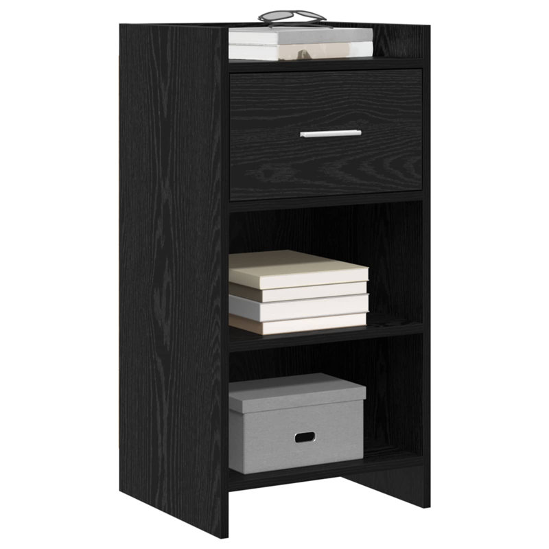 40cm Sideboard, Black Oak