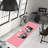 Floral Pattern Non Woven Soft Printed Rug with Intricate Multi Colored Design for Indoor Use in Living Room Bedroom and Office Spaces-114320749