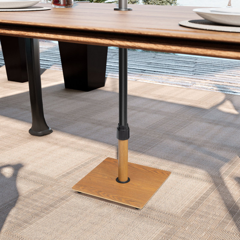 Base de parasol 28,6 po Bascombe, Jaune