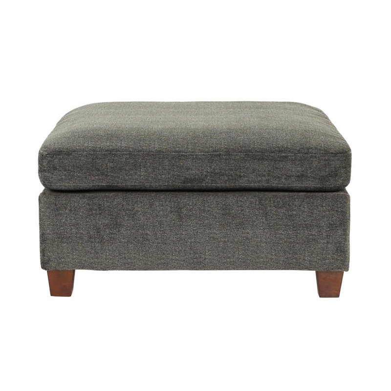 Repose-pieds confortable en chenille pour le salon