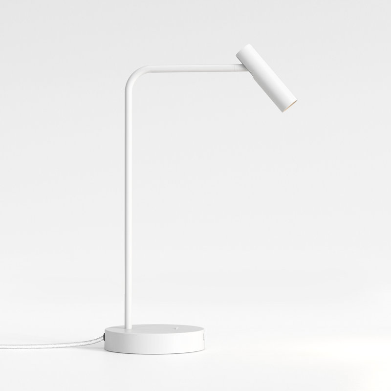 Enna Desk USB C, Matte White