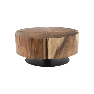 Clover Core Coffee Table, Natural