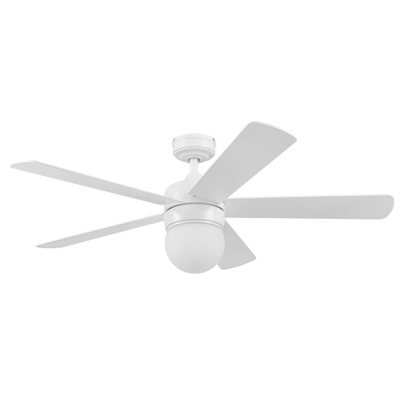 Ardrey Kell 52" Indoor Ceiling Fan with Remote Control and Light Kit Included, White