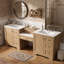 Meuble-lavabo double avec tiroirs, armoires et stations de charge-1742910239